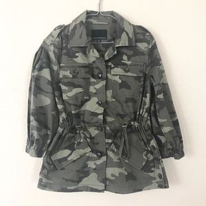 {NWOT} Banana Republic Camo Cinched Utility Jacket